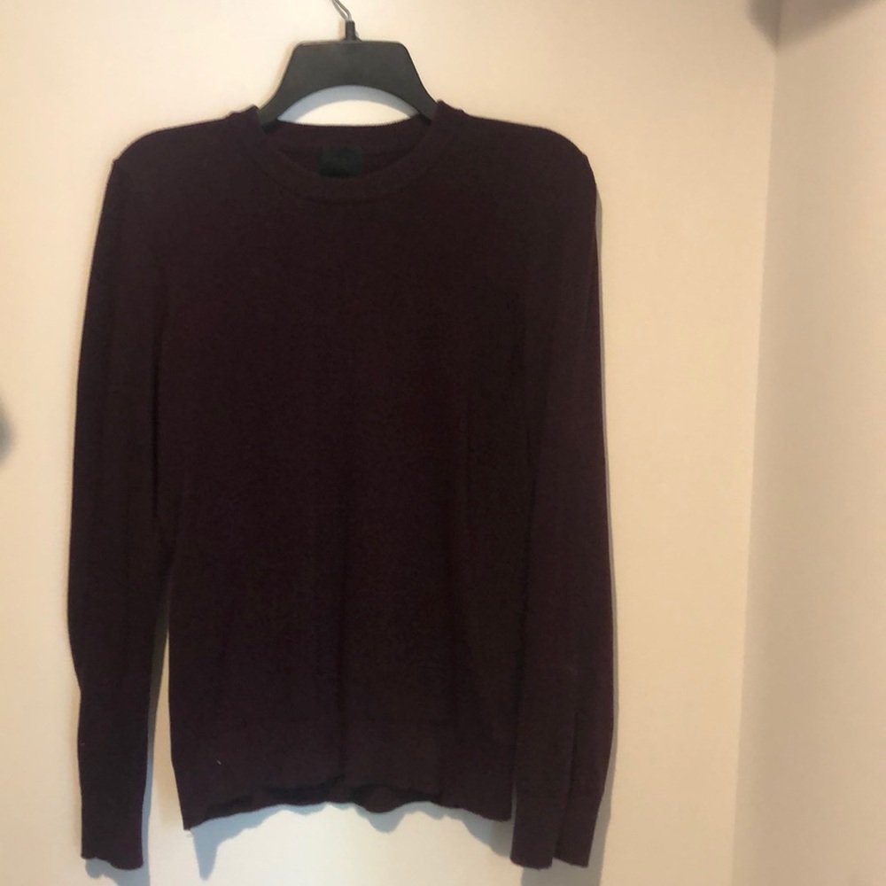 H and M Burgundy Sweater